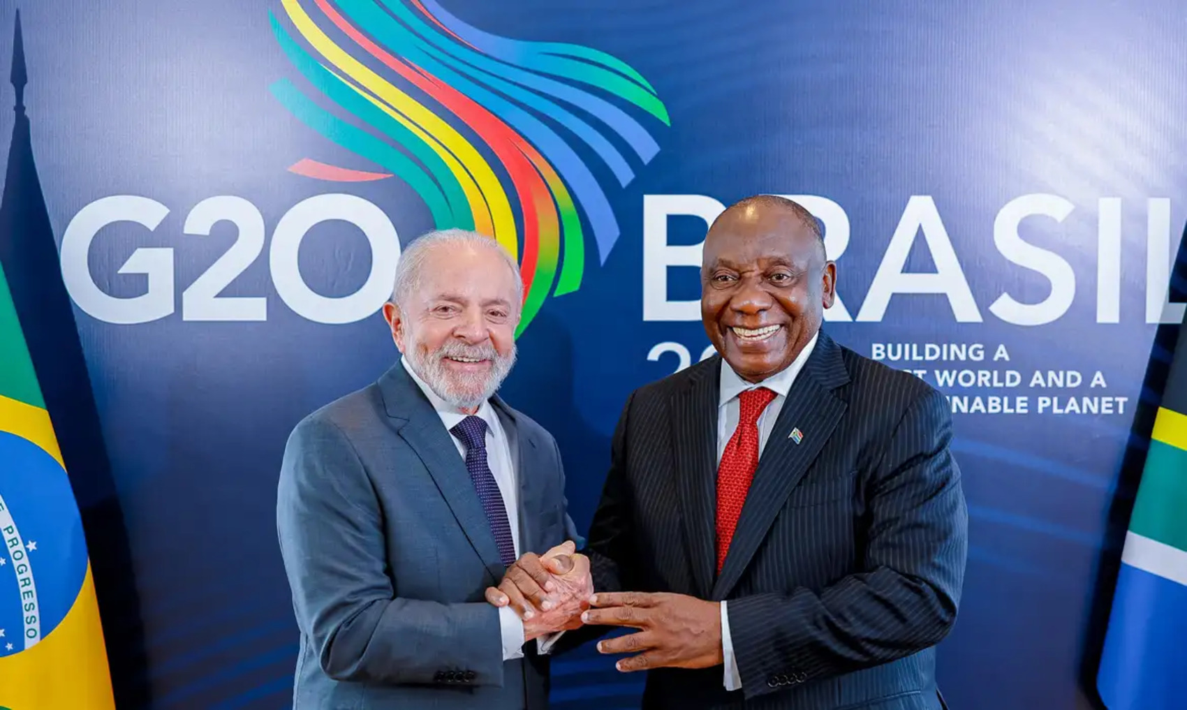 Lula passa a liderança do G20 para a África do Sul e cita Nelson Mandela