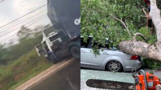 Ocorrências de chuva em Manaus