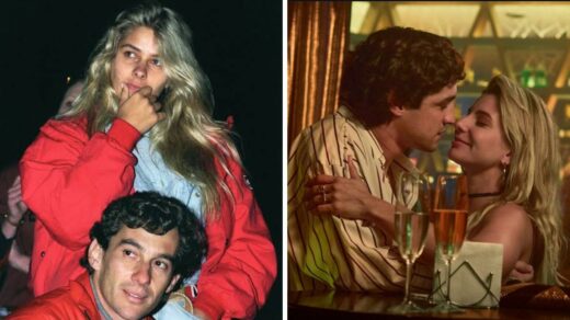 Adriane Galisteu tem menos de três minutos de tela com Ayrton Senna na nova produção da Netflix - Foto: Reprodução X