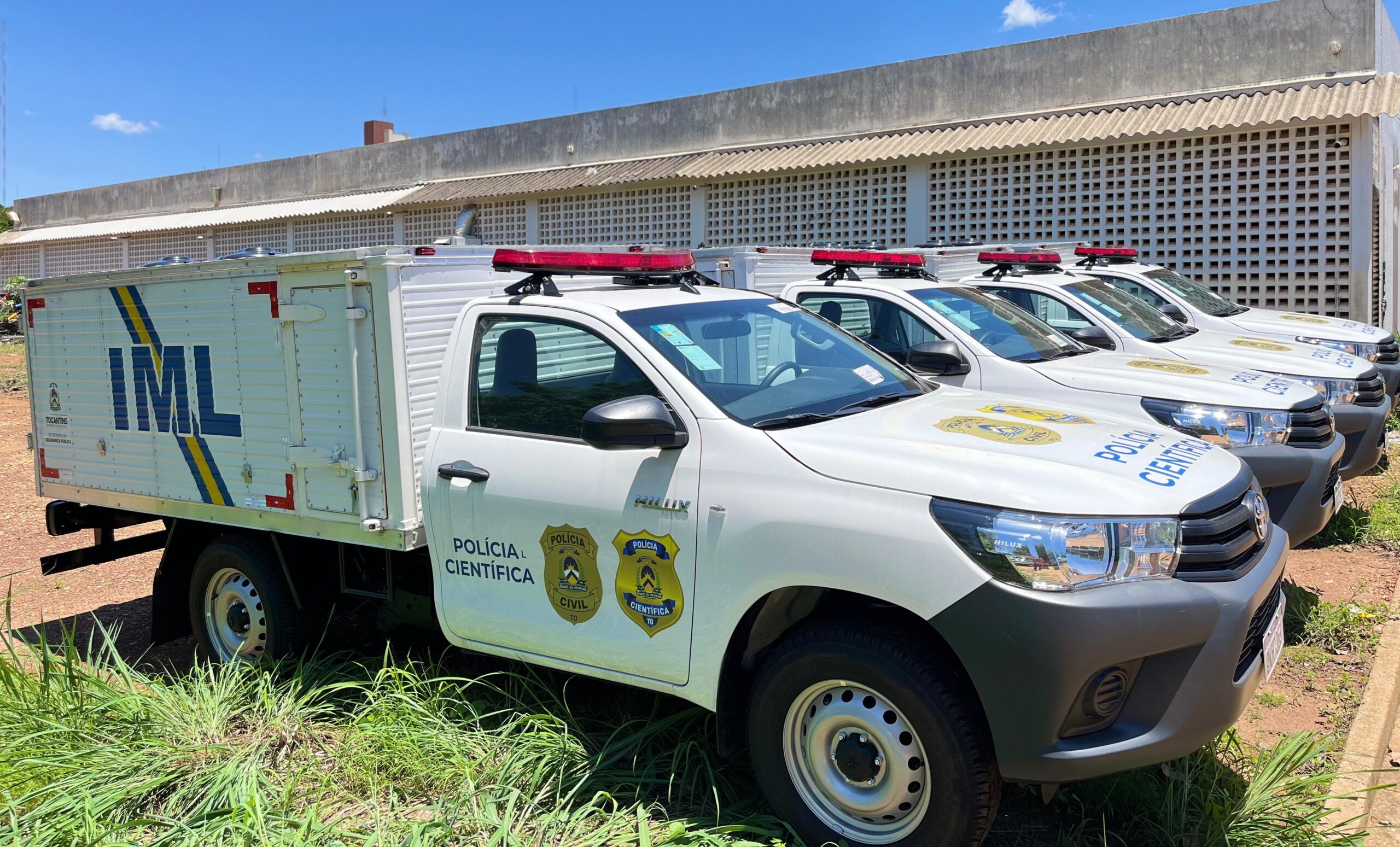 Para reclamar o corpo, familiares precisam ir presencialmente no IML em Gurupi - Foto: Divulgação SSP/TO