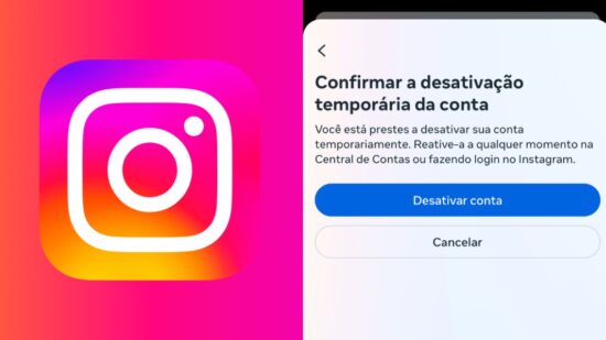 instagram desativar