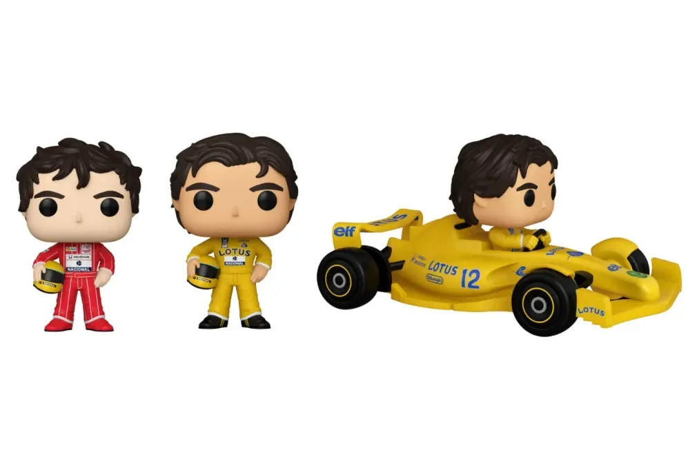 Funko Pop do Ayrton Senna - Divulgação