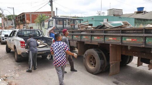 O GDF já retirou 1,5 mil toneladas de lixo - Foto: Matheus H. Souza/Agência Brasília