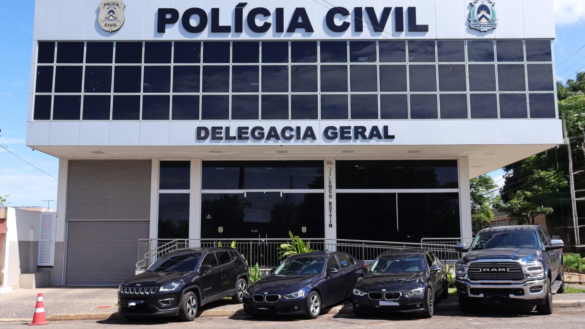 Veículos são avaliados em mais de R$ 1 milhão e estão em Palmas - Foto: Luiz de Castro/Governo do Tocantins