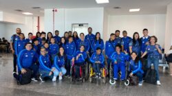 Segundo grupo de paratletas tocantinenses a chegar na capital paulista é formado estudantes de Palmas, Araguanã, Xambioá, Dianópolis, Porto Nacional e Guaraí - Foto: Mari Rios/Governo do Tocantins