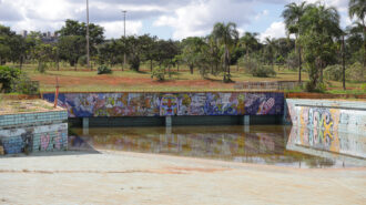 Ponto de lazer histórico: GDF libera reforma da Piscina de Ondas do Parque da Cidade