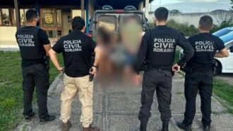 A PCRR prendeu suspeitos de liderarem uma rede de prostituição de crianças em Roraima.