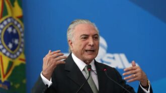 Jair Bolsonaro citou Michel Temer quando se referia ao cenário político de 2026 - Foto: Antonio Cruz/Agência Brasil