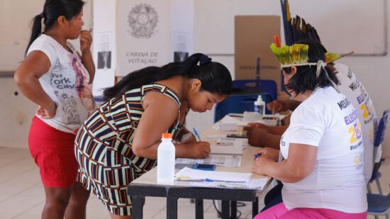 Em 2024, foram eleitos 7 indígenas e 5 suplentes indígenas - Foto: Ascom/TRE-TO