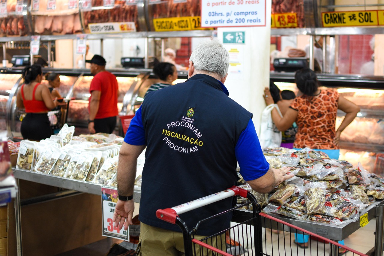 Produtos apreendidos Manaus