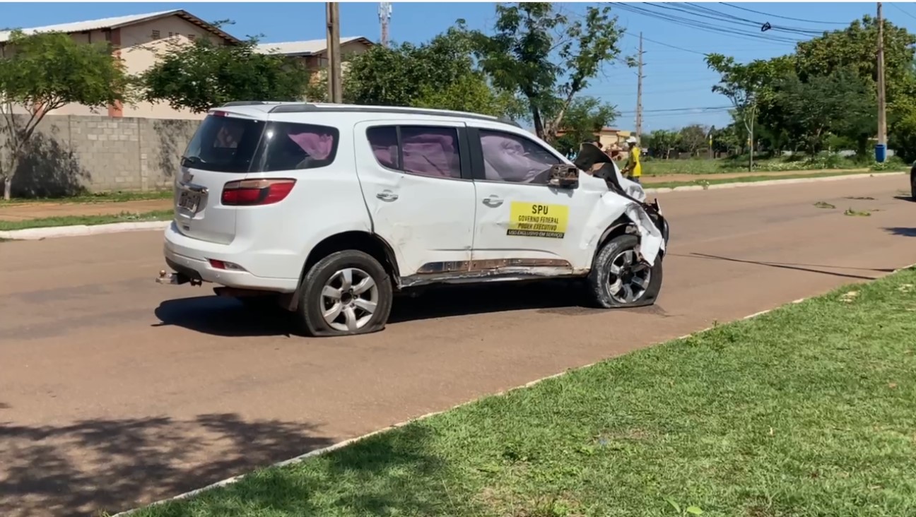 Carro é de órgão federal e estava na oficina para conserto no ar-condicionado - Foto: Divulgação