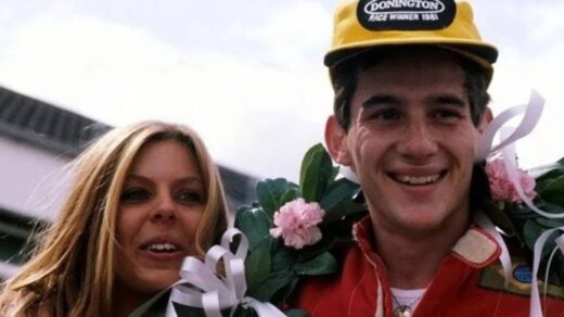 Ayrton Senna ao lado da sua ex-mulher, Lilian, que vive discretamente hoje em dia - Foto: Reprodução/Redes sociais