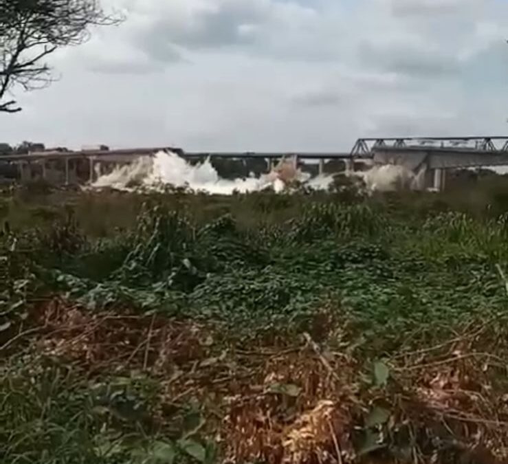 Vídeo registrou momento exato em que ponte cai sobre o Rio Tocantins - Foto: Divulgação