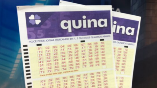 Quina de hoje, quarta-feira (04/12), concurso 6598, o prêmio está em R$ 34 milhões. Foto: Arquivo Portal Norte