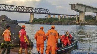 As ações de busca das vítimas está sendo liderada pela Marinha, com ajuda do Corpo de Bombeiros do Tocantins, Maranhã e Distrito Federal - Foto: Bombeiros Militar/Governo do Tocantins