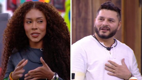 Irmã de Gracyanne chamou Marcelo de machista no BBB 25 - Foto: Reprodução/TV Globo