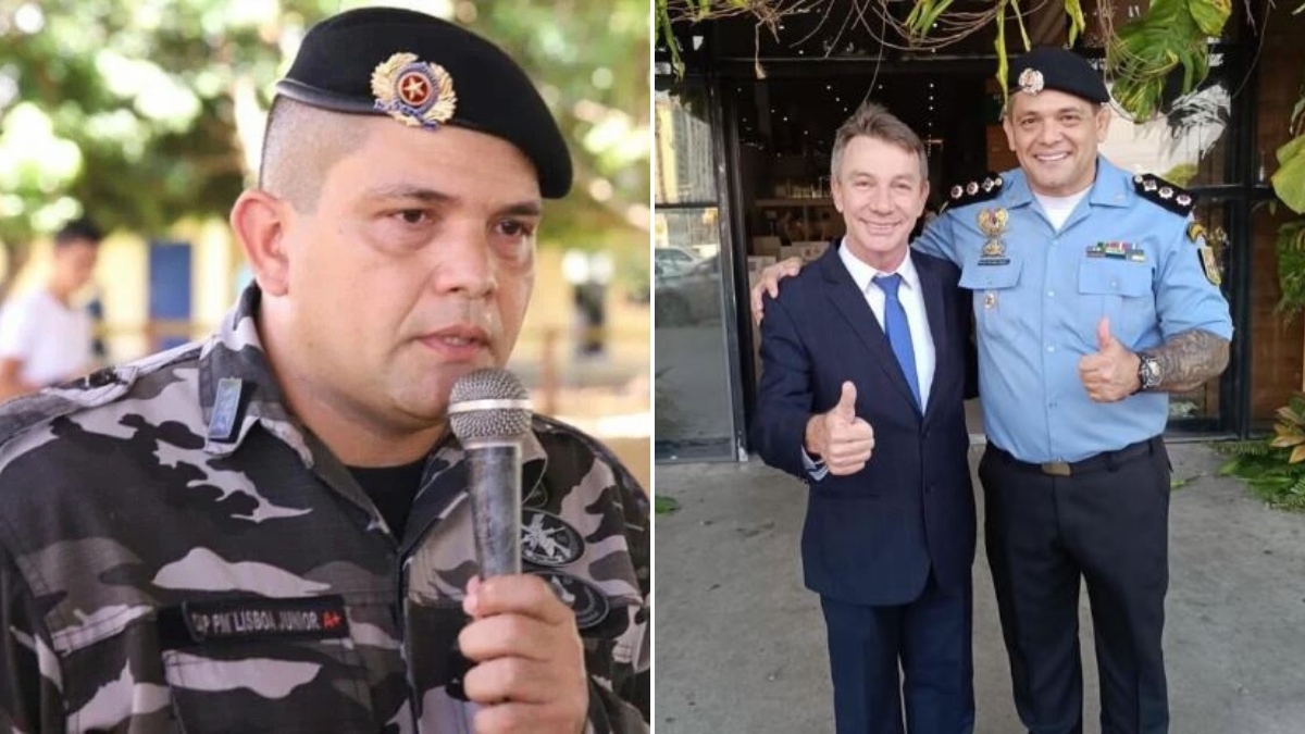 O coronel Francisco Lisboa, investigado por compras de votos, foi exonerado do cargo em Roraima - Foto: Reprodução