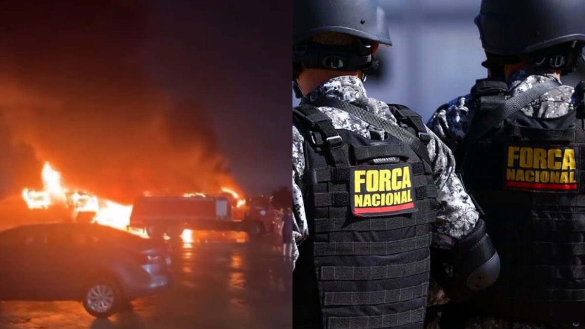 A facção criminosa volta a atacar a capital e o interior de Rondônia mesmo após a chegada de 60 agentes da Força Nacional - Foto: Reprodução Agência Brasil