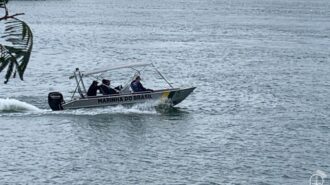 Buscas estão sendo realizadas por embarcações - Foto: Agência Marinha de Notícias