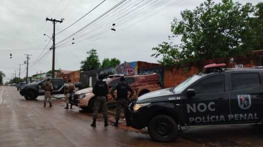 Na manhã desta terça-feira (14), a Força Integrada de Combate ao Crime Organizado no Tocantins (FICCO/TO) iniciou a Operação Alforria no Jardim Aureny, em Palmas - Foto: Divulgação Polícia Federal